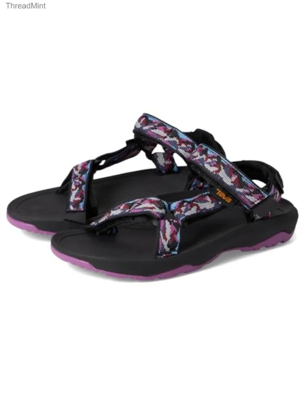 Kids Sport Sandals Hook-and-Loop Closure Lightweight Nylon Recycled Polyester